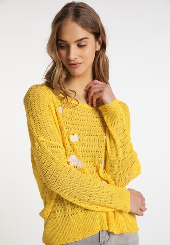 MYMO Pullover in Gelb