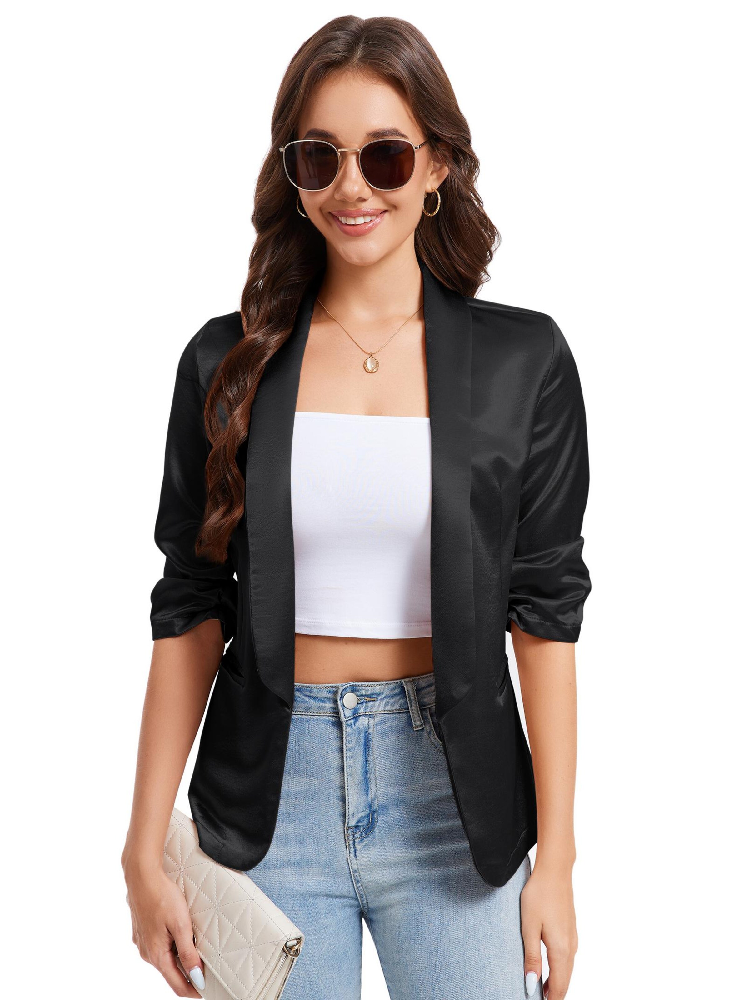 Yesfashion Blazer in Black