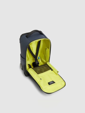 Piquadro Trolley in Blauw