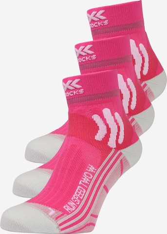 X-SOCKS Sportsocken σε ροζ: μπροστά