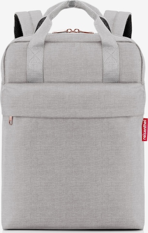 REISENTHEL Backpack in Grey: front