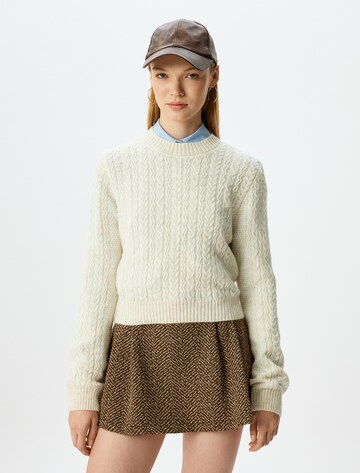 Koton Sweater in Beige: front