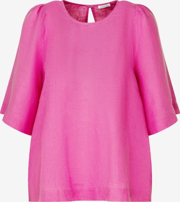 SEIDENSTICKER Blouse 'Schwarze Rose' in Roze: voorkant