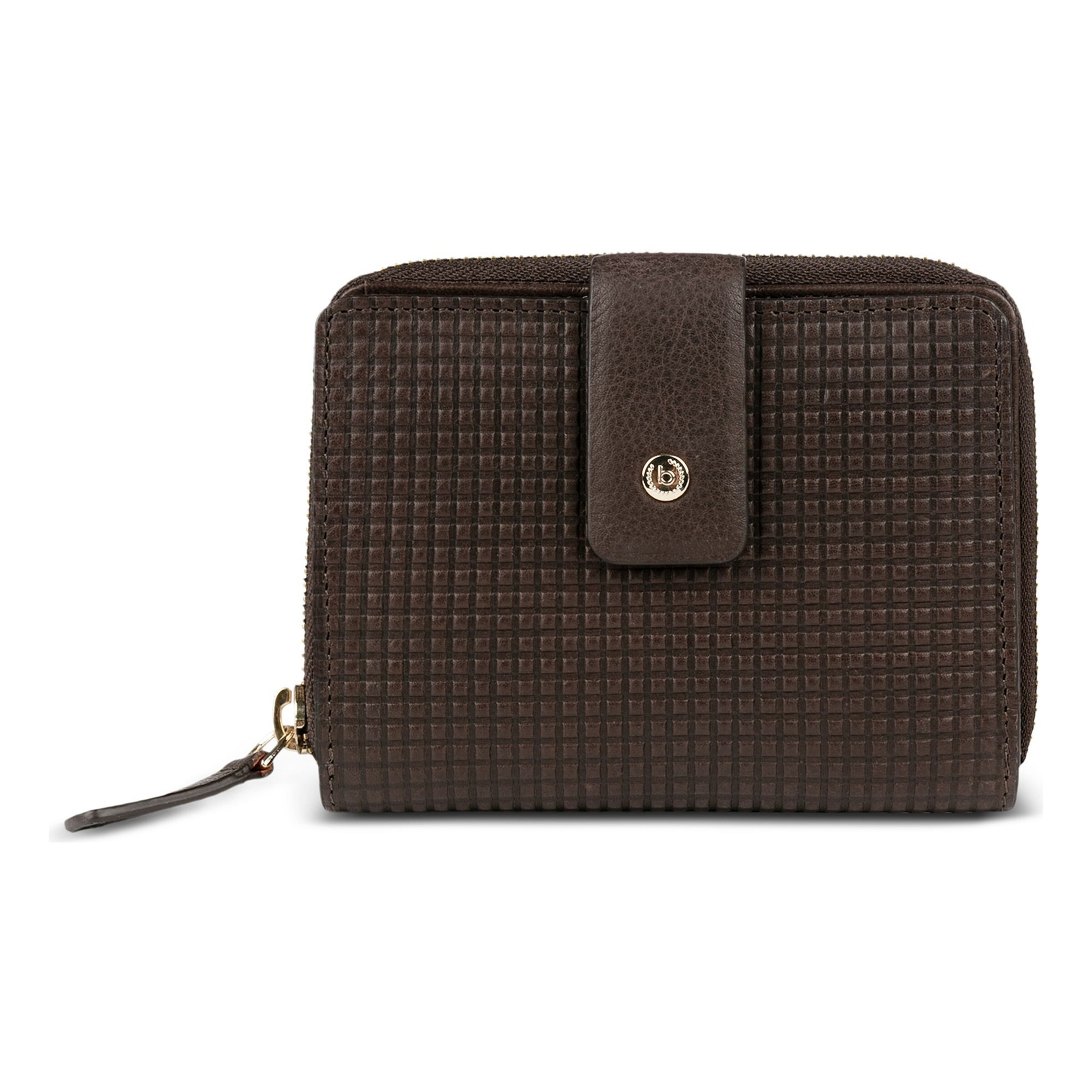 Porte-monnaies bugatti en marron : devant