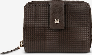 Porte-monnaies bugatti en marron : devant