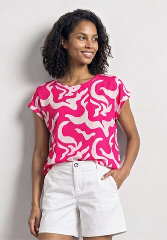 STREET ONE Bluse in Pink: Vorderseite