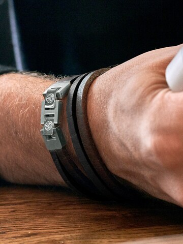 Lucleon Armbånd 'Roy' i brun
