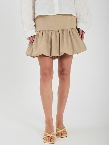 NORR Sukně – béžová: přední strana