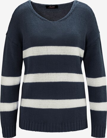 Aniston CASUAL Pullover in Blau: predná strana