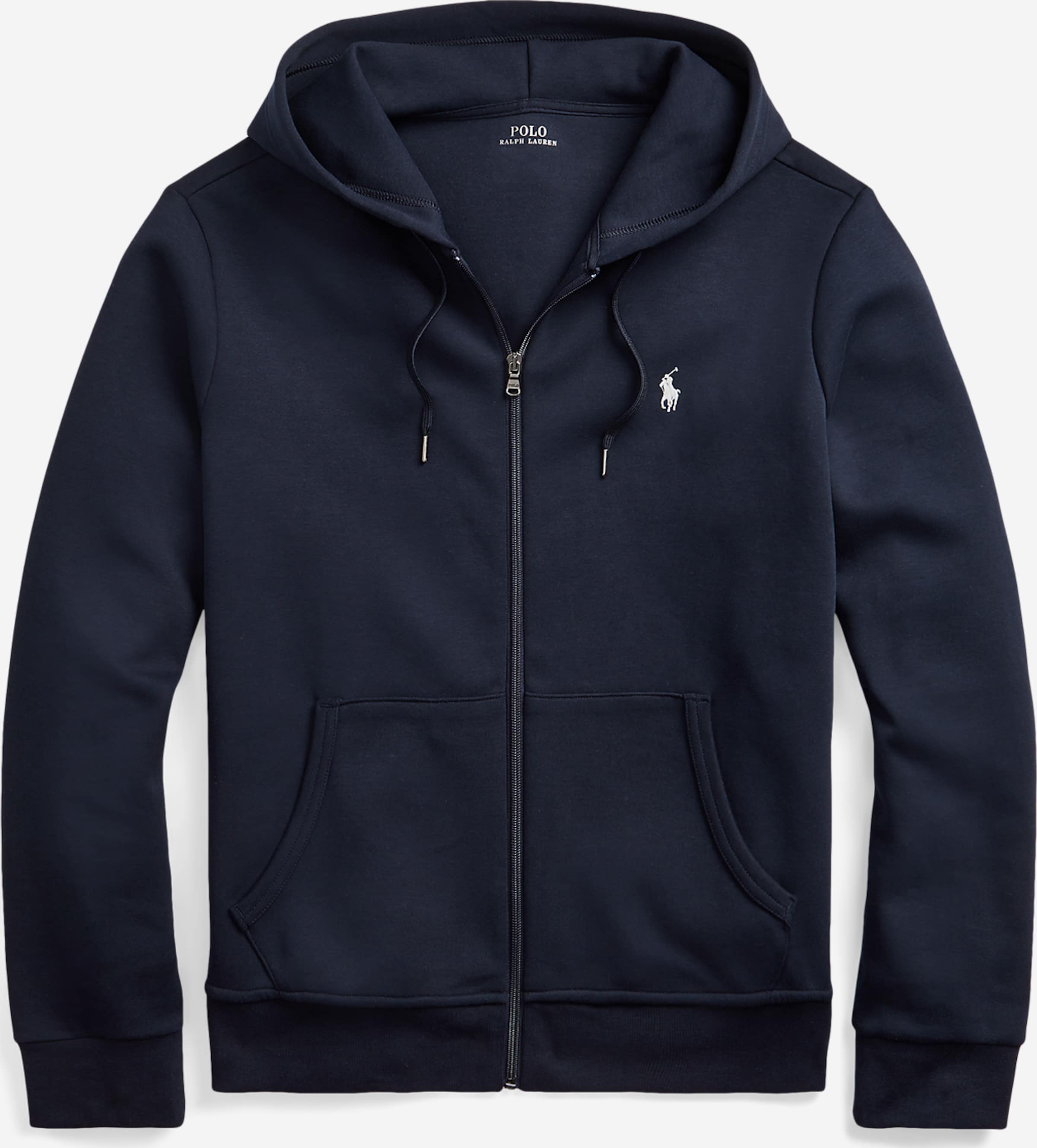 Polo Ralph Lauren Zip-Up Hoodie in Navy | ABOUT YOU