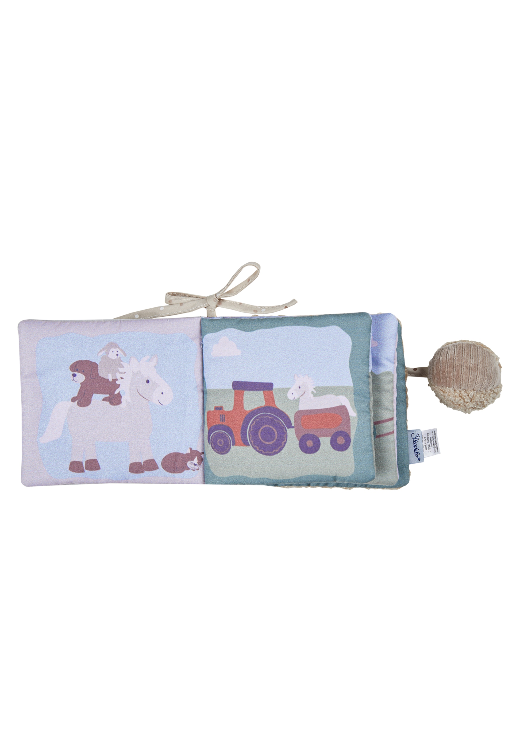 STERNTALER Spielbuch 'Bauernhof' in Blau