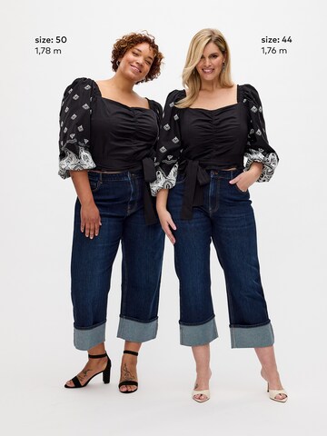 RYC by Angelina Kirsch Bluse in Schwarz