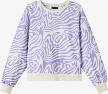 LMTD - Sweatshirt 'Tuda' em roxo: frente