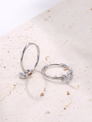 Hey Happiness Ohrringe 'Eyes and Lips' in Silber