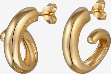 Boucles d'oreilles ELLI en or : devant