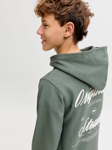 Jack & Jones Junior Sweatshirt 'Norrebro' in Groen
