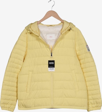s.Oliver Jacke XL in Gelb: Vorderseite