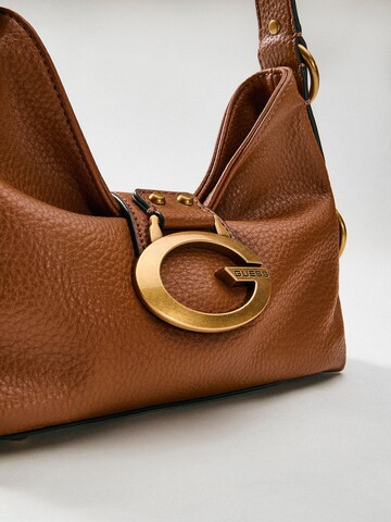 GUESS Shoulder Bag 'Camden' in Brown