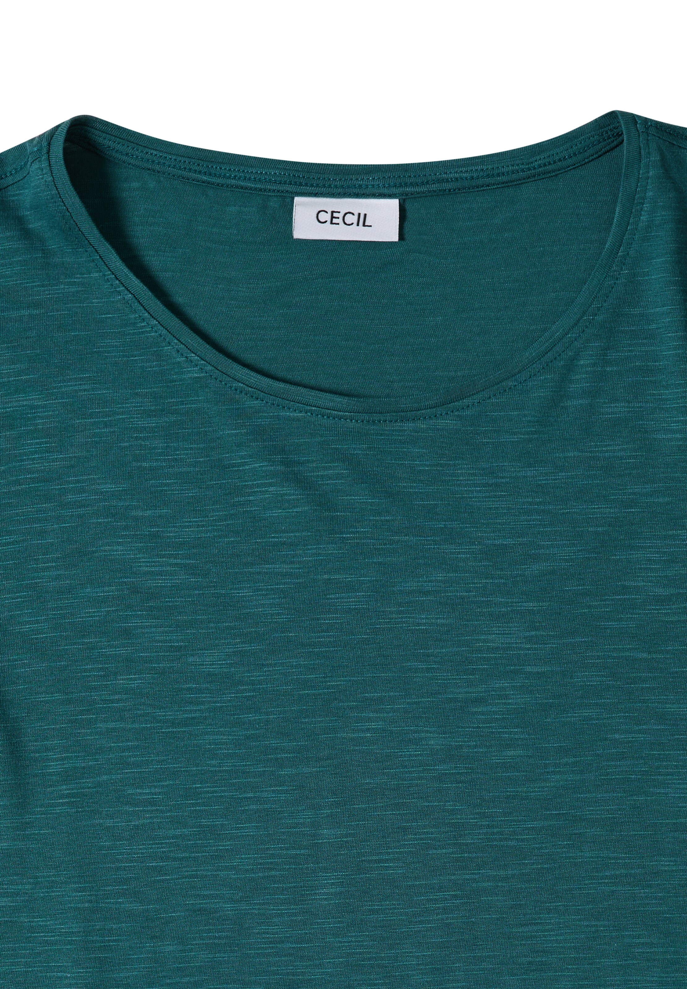 CECIL T-Shirt 'Anisa' in Grün
