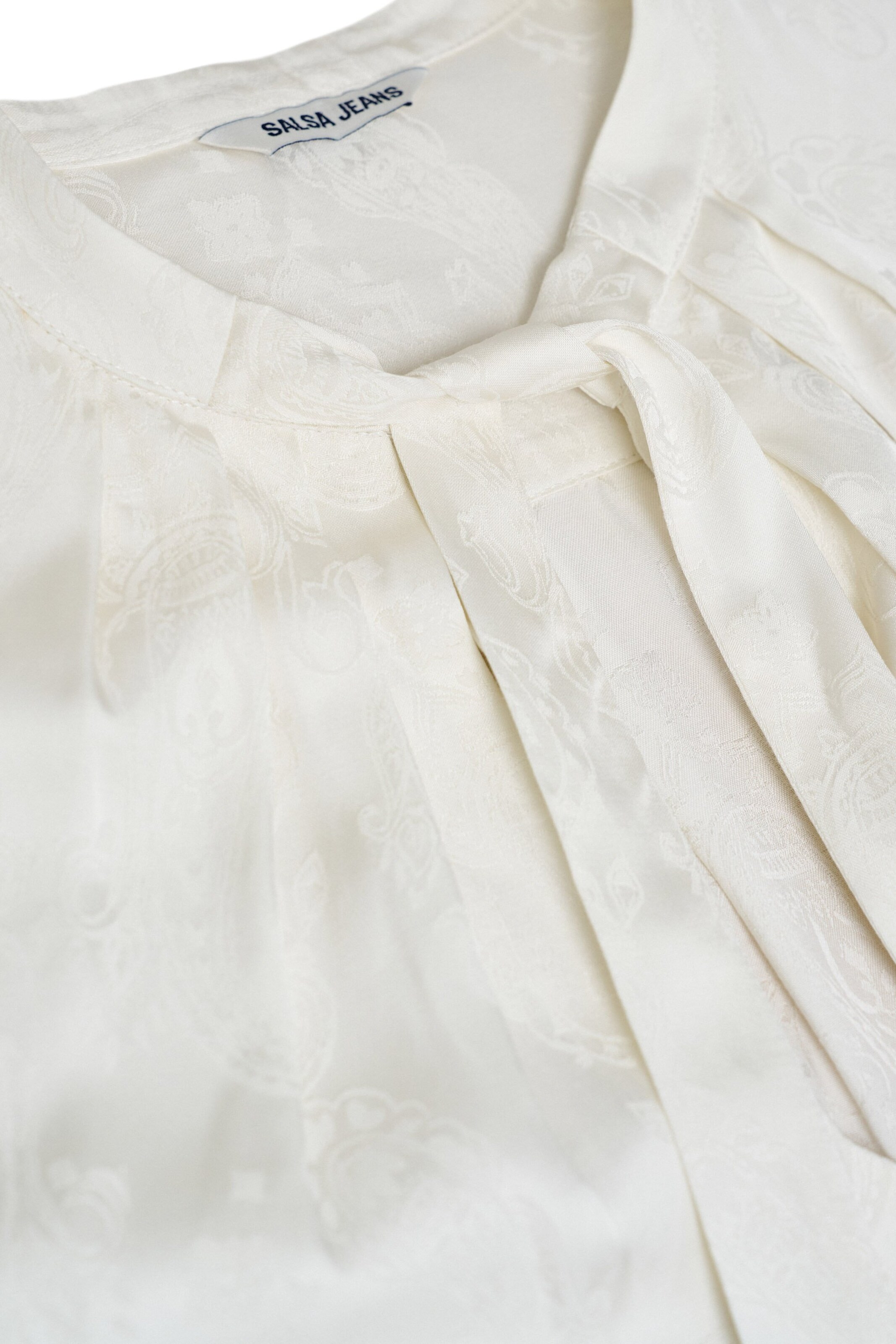 Chemisier Salsa Jeans en blanc