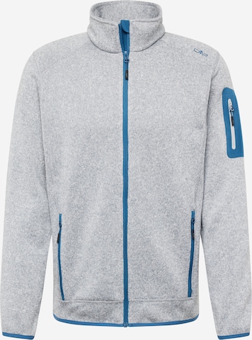 CMP Regular fit Funktionele fleece-jas in Grijs: voorkant