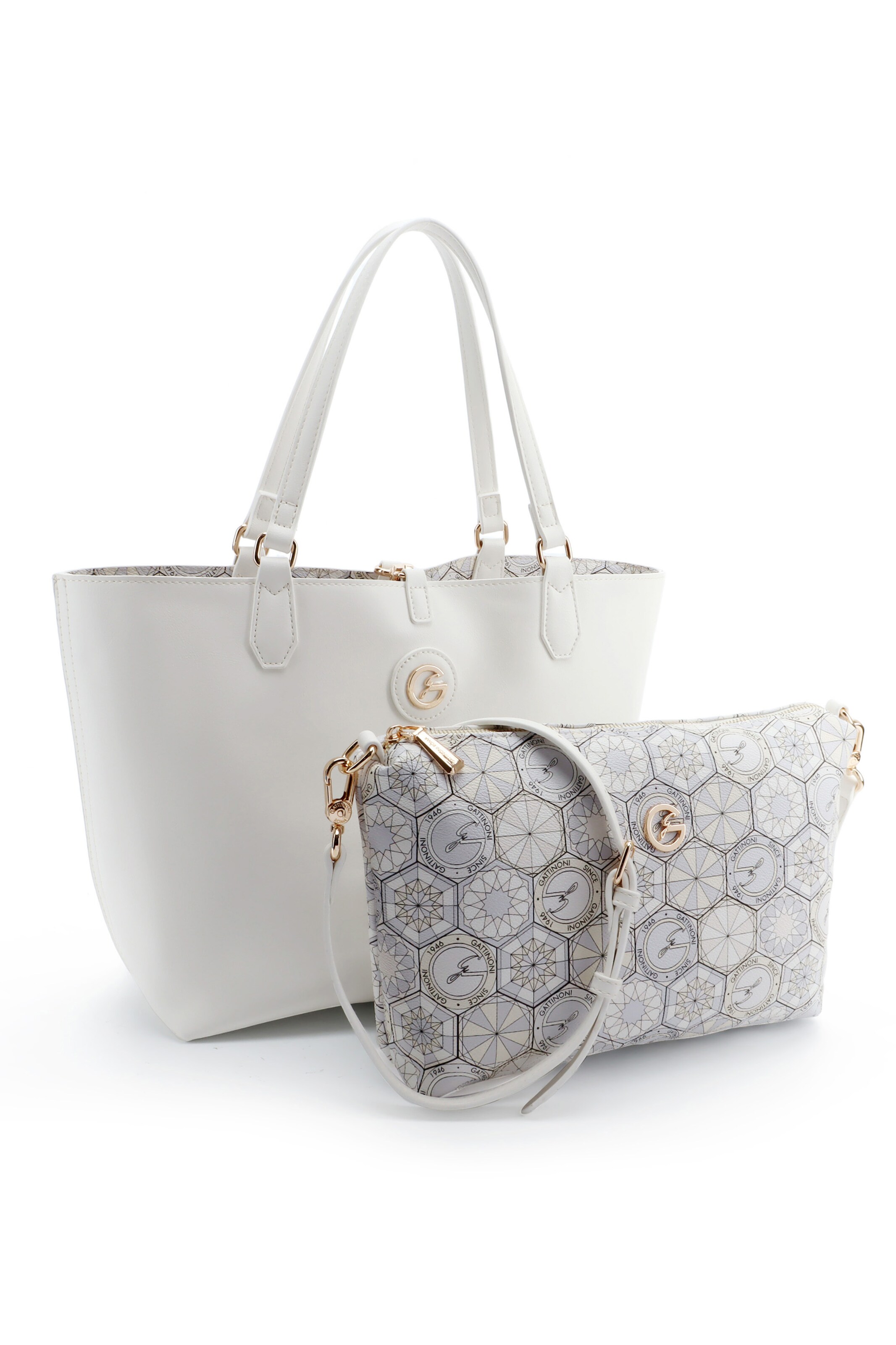 Gattinoni Tasche 'Teodosia' in Beige: Vorderseite