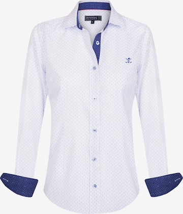 Sir Raymond Tailor Bluse 'Pure' in Blau: predná strana