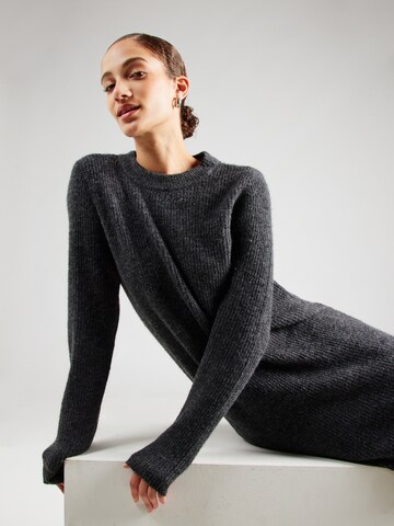 PIECES Knitted dress 'PCELLEN' in Grey