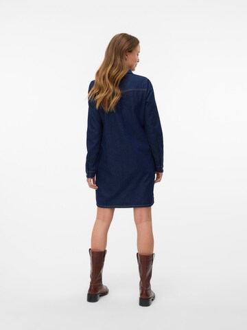 VERO MODA Blousejurk 'VMJennie' in Blauw