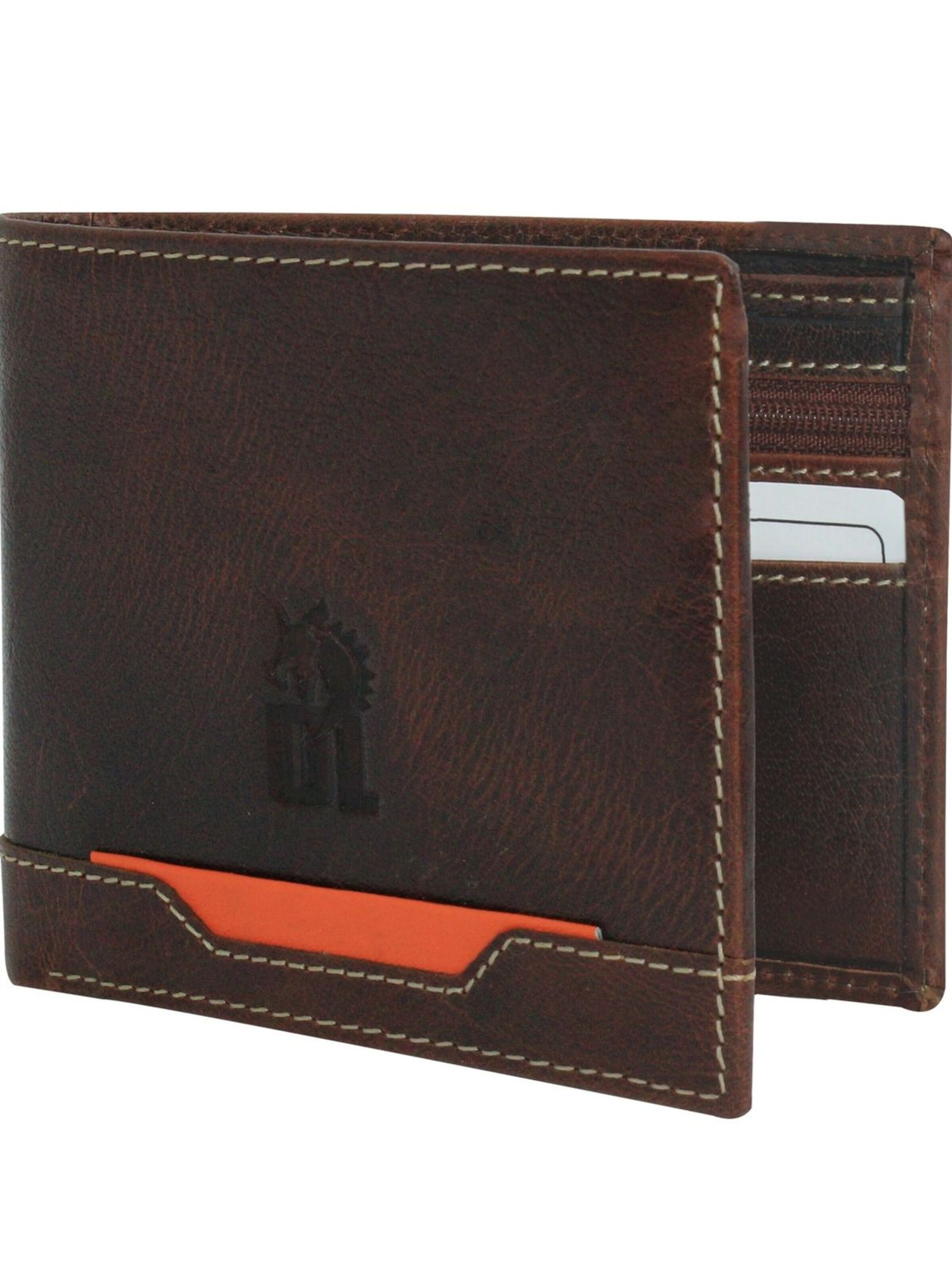 DrachenLeder - Cartera en marrón