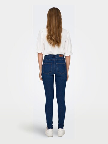 ONLY Skinny Jeans 'DRUNA' in Blauw