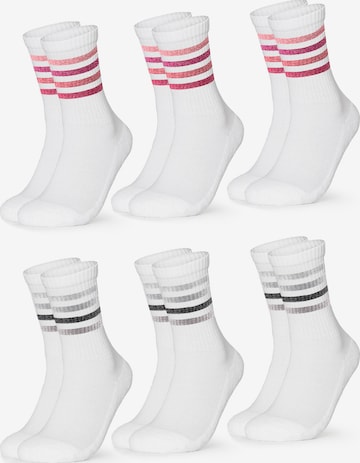 Occulto Athletic Socks 'Steffi' in Pink: front