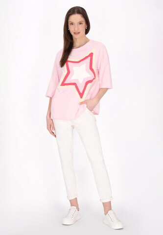 usha BLUE LABEL Shirt 'Fashion Look' in Pink