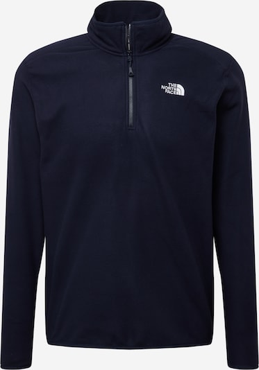 THE NORTH FACE Athletic Sweater 'GLACIER' in marine blue / White, Item view