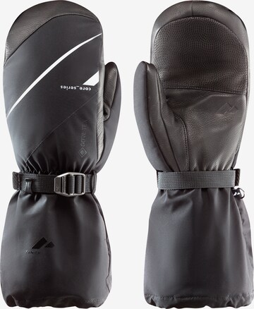 Zanier Athletic Gloves in Black: front