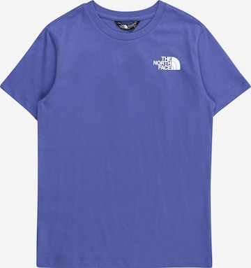 THE NORTH FACE Functioneel shirt 'REDBOX' in Blauw: voorkant