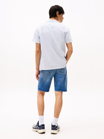 Tommy Jeans Regular Fit Hemd in Blau