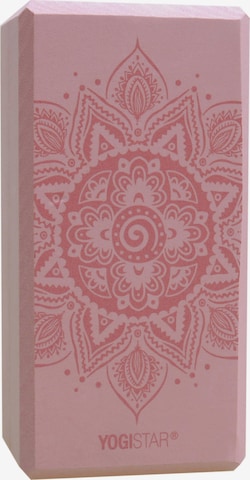 YOGISTAR.COM Yoga Block ' Art Collection ' in Pink: front