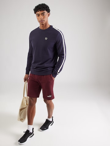 PUMA Sweatshirt 'ESS ELEVATED' in Blau