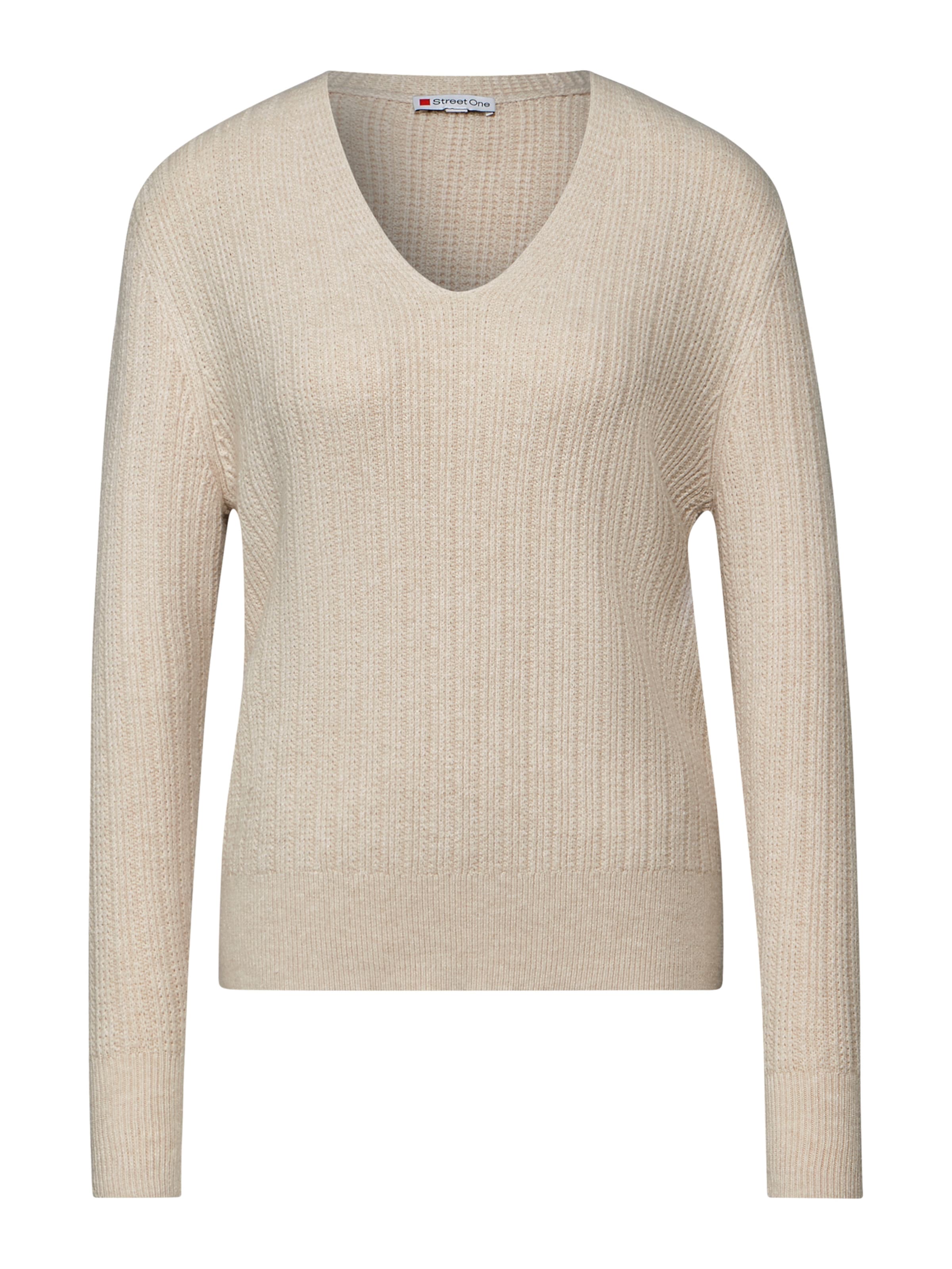 Pulover de la STREET ONE pe bej: față