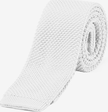 DonDon Tie in White: front