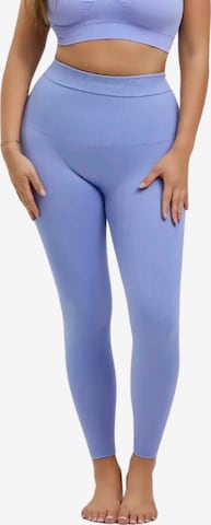 cfab (formerly creamy fabrics) Shapinghose 'Seamless Shaping Leggings' in Lila: Vorderseite