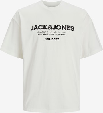 balts JACK & JONES T-Krekls 'GALE': no priekšpuses