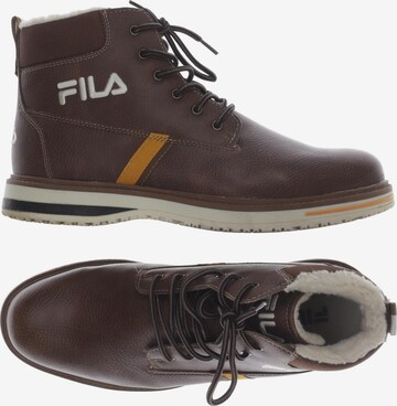 FILA Anke & Mid-Calf Boots in 44 in Brown: front