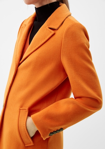 s.Oliver Between-Seasons Coat in Orange