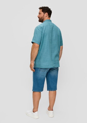 s.Oliver Regular fit Button Up Shirt in Green