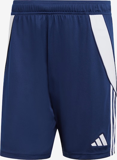 ADIDAS PERFORMANCE Pantalon de sport 'Tiro 24' en bleu / blanc, Vue avec produit