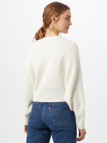 Gina Tricot Knit Cardigan 'Tilly' in White