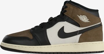 Jordan Σνίκερ 'AIR JORDAN 1' σε μαύρο: μπροστά