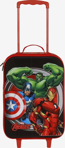 marvel Koffer 'Avengers' in Rot: Vorderseite